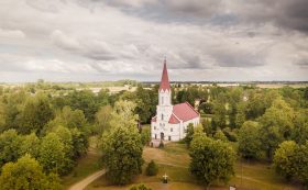 Lutherische Kirche von Rucava