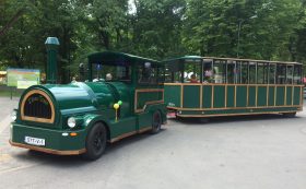 Sightseeing tour by tourist train