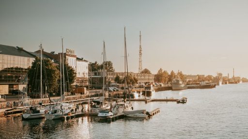 Die alte Hafenpromenade