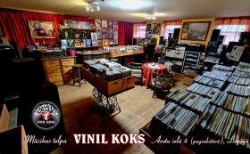 Music record store 