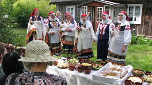 Traditional feast in Ethnographic house Zvanītāji