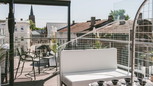 Grill bar CukurFabrik’ rooftop terrace