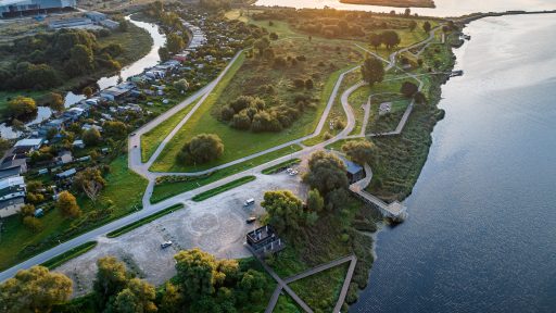 Skrituļošanas un velobraukšanas celiņš Zirgu salā