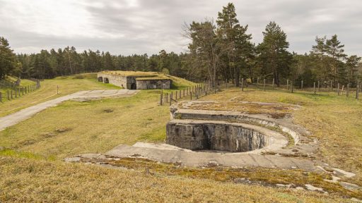 The historical exposition of the Latvian War Museum Liepāja’s coastal artillery battery No. 2