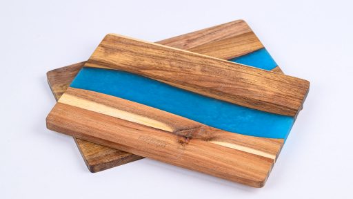 Wooden serving board